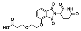 Thalidomide-O-PEG1-COOH      沙利度胺-O-一聚乙二醇-丙酸