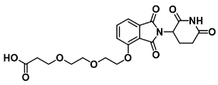 CAS： 2488752-64-1         Thalidomide-O-PEG2-COOH