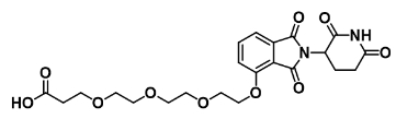 Thalidomide-O-PEG3-COOH          沙利度胺-O-三聚乙二醇-丙酸