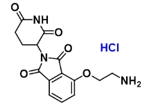 CAS： 2341840-99-9      Thalidomide-O-C2-NH2 hydrochloride          沙利度胺4'-醚-烷基C2-胺 盐酸盐