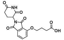 CAS： 2169266-64-0    Thalidomide-O-C3-acid     沙利度胺-4-氧-丁酸