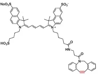 trisulfo-Cy5.5-DBCO   三磺酸-CY5.5-二苯并环辛炔   
