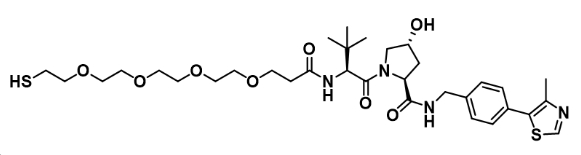 (S,R,S)-AHPC-PEG4-SH         (S,R,S)-AHPC-PEG4-巯基