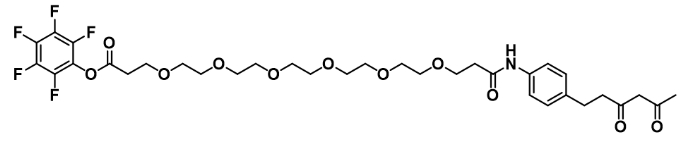 Diketone-PEG6-PFP ester     二酮-六聚乙二醇-五氟苯酚酯