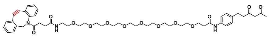 Diketone-PEG8-DBCO      二酮-八聚乙二醇-二苯并环辛炔