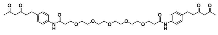 Diketone-PEG5-Diketone       二酮-五聚乙二醇-二酮