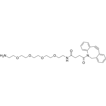 CAS ：2110448-99-0   DBCO-PEG4-acid  二苯并环辛炔-四聚乙二醇-酸 