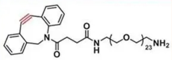 DBCO-PEG23-amine，DBCO-PEG23-NH2   二苯并环辛炔-二十三聚乙二醇-氨基，二苯并环辛炔-PEG23-胺