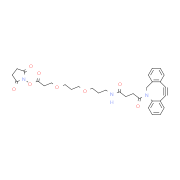 CAS：2093934-94-0   DBCO-PEG12-NHS ester 氮杂二苯并环辛炔十二聚乙二醇琥珀酰亚胺酯