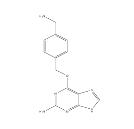 CAS:674799-96-3	6-((4-(Aminomethyl)benzyl)oxy)-7H-purin-2-amine	  6-[[4-(氨基甲基)苯基]甲氧基]-7H-嘌呤-2-胺