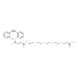  DBCO-PEG4-C2-acid    1537170-85-6     二苯并环辛炔-四聚乙二醇-羧酸