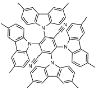 2,3,5,6-四(3,6-二甲基-9H-咔唑-9-基)-1,4-苯二腈	  