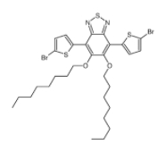 4,7-双(5-溴噻吩-2-基)-5,6-双(辛氧基)苯并并[c] [1,2,5]噻二唑	  