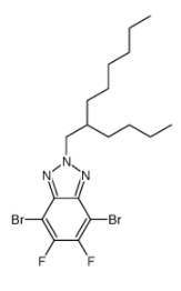 4,7-二溴-2-(2-丁基辛基)-5,6-二氟-2H-苯并[D][1,2,3]三唑	  