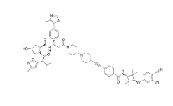 CAS:	2316837-08-6	ARD-61   PROTACs（蛋白降解靶向嵌合体）