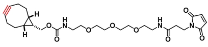  2141976-33-0     endo-BCN-PEG3-NHCO-Maleimide  (1R,8S,9S)-双环[6.1.0]王-三聚乙二醇-酰胺-马来酰亚胺