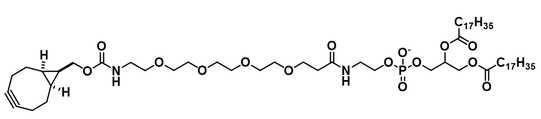 endo-BCN-PEG4-DSPE   (1R,8S,9S)-双环[6.1.0]壬-四聚乙二醇-DSPE