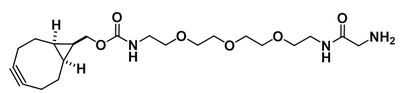 endo BCN-PEG3-Gly  (1R,8S,9S)-双环[6.1.0]壬-三聚乙二醇-Gly   点击化学