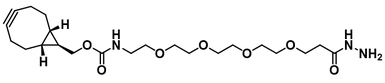 2741640-52-6    exo BCN-PEG4-hydrazide  (1R,8S,9R)-二环[6.1.0]壬-四聚乙二醇-酰肼