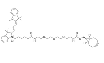 Cy3-PEG3-endo-BCN   氰基3-三聚乙二醇-环丙烷环辛炔  染料衍生物  点击化学