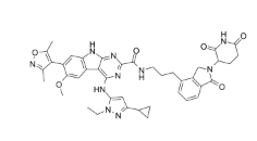 CAS:	2093388-33-9	PROTAC BET degrader-2    PROTACs（蛋白降解靶向嵌合体）