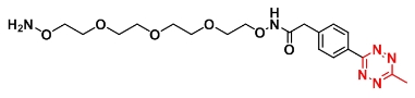 1704737-07-4   Me-Tetrazine-PEG4-O-amine   甲基四嗪-四聚乙二醇-羟胺