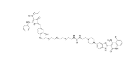 CAS:	2759351-68-1	Dovitinib-RIBOTAC   PROTACs（蛋白降解靶向嵌合体）