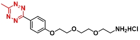 Methyltetrazine-PEG3-amine HCl salt   甲基四嗪-三聚乙二醇-氨基盐酸盐