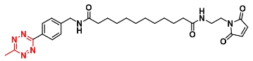 Methyltetrazine-C12-Maleimide    甲基-四嗪-C12-马来酰亚胺