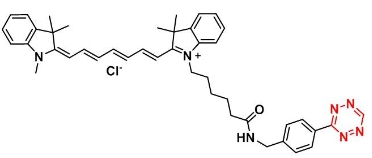 Cyanine7 tetrazine    Cy7-四嗪   荧光染料