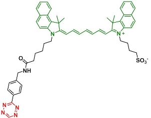 ICG-Tetrazine   吲哚菁绿-四嗪  荧光染料