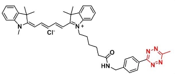Me-tetrazine-Cyanine5   甲基-四嗪-Cy5     荧光探针