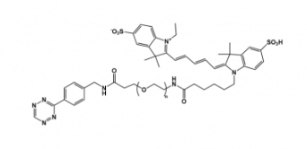 Tetrazine-PEG-Cy5 四嗪聚乙二醇Cy5     荧光染料