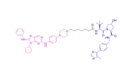 CAS:	2882845-50-1	PROTAC EGFR degrader 4    PROTACs（蛋白降解靶向嵌合体）