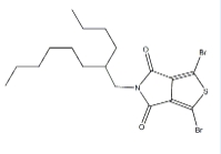 	1,3-二溴-5-(2-丁基辛基)-4H-噻吩并[3,4-C]吡咯-4,6(5H)-二酮	  