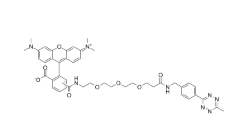  TAMRA-PEG3-Me-Tet   含有 3 个 PEG 单元的 TAMRA 染料衍生物  点击化学试剂