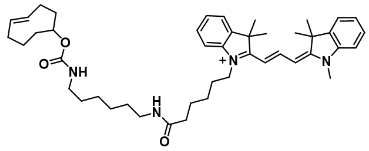 Cy3-TCO     Cy3-反式环辛烯    点击化学