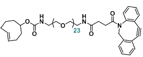 (4E)-TCO-PEG23-DBCO    (4E)-反式环辛烯-二十三聚乙二醇-二苯并环辛炔   点击化学