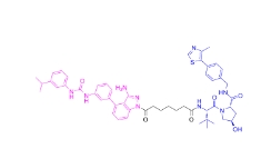 CAS:	2601594-19-6	PROTAC VEGFR-2 degrader-1    PROTACs（蛋白降解靶向嵌合体）