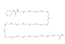  TCO-PEG24-acid   反式环辛烯-二十四聚乙二醇-酸  PROTAC linker