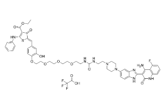 CAS:2759351-69-2	Dovitinib-RIBOTAC TFA	化合物 Dovitinib-RIBOTAC TFA