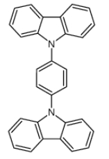 	9,9-(1,4-亚苯基)双-9H-咔唑	 