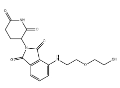 CAS:2143097-10-1	Pomalidomide-PEG2-OH	泊马度胺-NH-一聚乙二醇