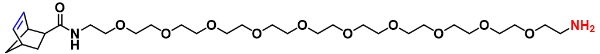 Norbornene-PEG10-amine     降冰片烯-十聚乙二醇-胺