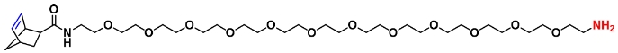 Norbornene-PEG12-amine   降冰片烯-十二聚乙二醇-胺