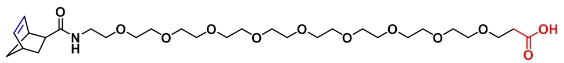 Norbornene-PEG9-Propionic acid   降冰片烯-九聚乙二醇-丙酸
