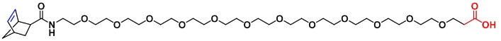 Norbornene-PEG12-Propionic acid      降冰片烯-十二聚乙二醇-丙酸