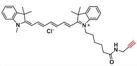 Cyanine7 alkyne   Cy7-炔基  荧光染料
