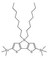 	2,6-二(三甲基锡)-4,4-二辛基-二噻吩并噻咯	  