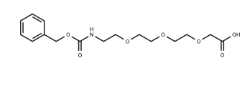 CAS:	462100-05-6	Cbz-NH-PEG3-CH2COOH	苯甲氧羰酰基二聚乙二醇羧乙基